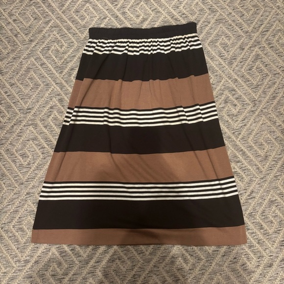 Vintage Just In B Jones Striped Midi Skirt | Made in USA - Picture 1 of 3